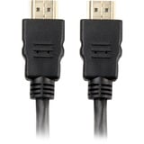 Sharkoon High Speed HDMI kabel met Ethernet Zwart, 3 meter, 4K, Verguld