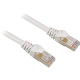 Sharkoon Patchkabel RJ45 Cat.5e S/FTP 1,5m Wit