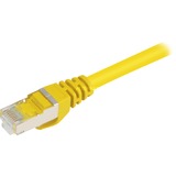 Sharkoon Patchkabel SFTP, RJ-45 met Cat.6 Geel, 0,25 meter