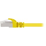 Sharkoon Patchkabel SFTP, RJ-45 met Cat.6 Geel, 0,25 meter