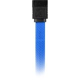 Sharkoon Sata III Kabel sleeve 45 cm Blauw