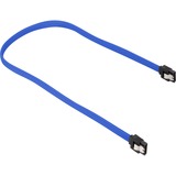 Sharkoon Sata III Kabel sleeve 60 cm Blauw