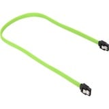 Sharkoon Sata III sleeve kabel Groen, 0,3 meter