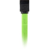 Sharkoon Sata III sleeve kabel Groen, 0,6 meter