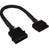Sharkoon Sata Stroomadapter, 0,15m Zwart