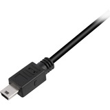 Sharkoon USB 2.0 Kabel, USB-A > Mini USB-B Zwart, 1,5 meter	
