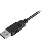 Sharkoon USB 3.0 verlengkabel Zwart, 1 meter