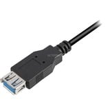 Sharkoon USB 3.0 verlengkabel Zwart, 2 meter