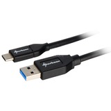 Sharkoon USB 3.2 Kabel, USB-A > USB-C Zwart, 1.0 meter