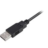 Sharkoon USB-A 2.0 > Mini USB-B kabel Zwart, 3 meter, Dubbele afscherming