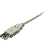 Sharkoon USB-A 2.0 > USB-B kabel Grijs, 0,5 meter