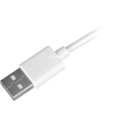 Sharkoon USB-A 2.0 - USB-C kabel Wit, 1,5 meter