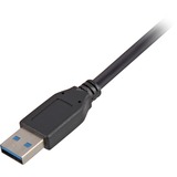 Sharkoon USB-A 3.0 > USB-B kabel Zwart, 3 meter