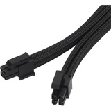 SilverStone 1 x 8 pin (4+4) EPS SST-PP07E-EPS8B kabel Zwart