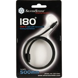 SilverStone SATA III Kabel 50cm Zwart, 6GB/s, CP07