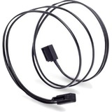 SilverStone SATA III Kabel 50cm Zwart, 6Gb/s, Low Profile Connector, CP11B-500