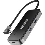 Sitecom USB-C to HDMI + Gigabit LAN Adapter Zwart