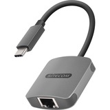 Sitecom USB Type-C naar Gigabit Lan Adapter Grijs