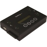 Startech SATA/USB-duplicator en -wisser kopieerstation Zwart