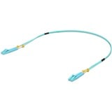Ubiquiti UISP 10 Gbps OM3 Duplex LC kabel Turquoise, 0,5 meter