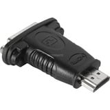 goobay Adapter DVI-D naar HDMI Zwart