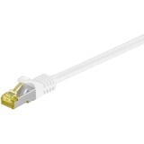 goobay Cat.7 netwerkkabel Wit, 10 meter, S/FTP, RJ-45