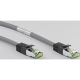 goobay Cat.8.1 netwerkkabel Grijs, 0,25 meter, S/FTP (PiMF), RJ-45