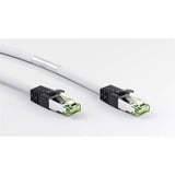 goobay Cat.8.1 netwerkkabel Wit, 1 meter, S/FTP (PiMF), RJ-45