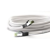 goobay Cat.8.1 netwerkkabel Wit, 3 meter, S/FTP (PiMF), RJ-45