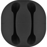 goobay Kabel Management Set kabelgeleiding Zwart, 5 stuks