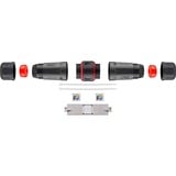 goobay Kabelconnector koppeling Zwart