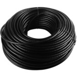 goobay Netwerkabel Cat.6 U/UTP, Outdoor Zwart, 100 meter