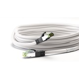 goobay Netwerkabel Cat.8.1 S/FTP Wit, 0,5 meter