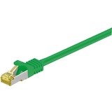 goobay Patchkabel RJ-45 Cat.6a S/FTP (PIMF), met Cat.7 Groen, 2 meter