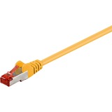 goobay Patchkabel RJ-45 Stekker > RJ-45 Stekker Geel, 20 m, CAT6 S/FTP