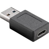 goobay USB-A naar USB-C adapter Zwart