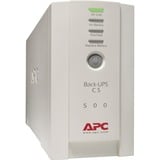 APC Back-UPS 500VA noodstroomvoeding beige, 4x C13 uitgang, USB, BK500EI, Retail