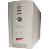 APC Back-UPS 500VA noodstroomvoeding Beige, 4x C13 uitgang, USB, BK500EI, Retail