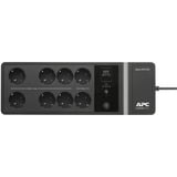 APC Back-UPS BE650G2-GR - Noodstroomvoeding Zwart, 8x stopcontact, 650VA, 1 USB oplader, 1 USB datapoort