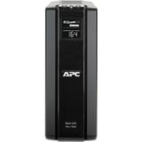 APC Back-UPS PRO 1200VA noodstroomvoeding Zwart, 6x schuko uitgang, USB, BR1200G-GR, Retail