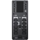 APC Back-UPS PRO 1500VA noodstroomvoeding ups Zwart, 10x C13 uitgang, USB, scalable runtime, BR1500GI, Retail