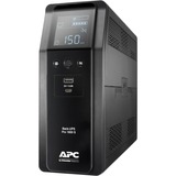 APC Back-UPS PRO BR1600SI - Noodstroomvoeding ups Zwart, 8x C13 uitgang, 2x USB charger (type A & C), 1600VA, USB dataport