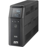 APC Back-UPS PRO BR1600SI - Noodstroomvoeding ups Zwart, 8x C13 uitgang, 2x USB charger (type A & C), 1600VA, USB dataport