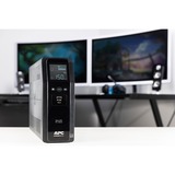 APC Back-UPS PRO BR1600SI - Noodstroomvoeding ups Zwart, 8x C13 uitgang, 2x USB charger (type A & C), 1600VA, USB dataport