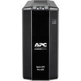 APC Back-UPS Pro 650VA, AVR, LCD Zwart, 5x C13, BR650MI