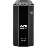 APC Back-UPS Pro 650VA, AVR, LCD ups Zwart, 5x C13, BR650MI