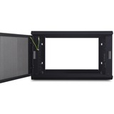 APC NetShelter WX 6U, ongemonteerd server rack Zwart, 599 x 400 x 356mm