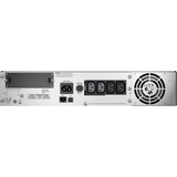APC Smart-UPS 1500VA noodstroomvoeding Zwart, 4x C13, USB, rack mountable, 2U, LCD, SMT1500RMI2U, Retail