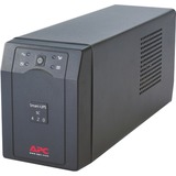 APC Smart-UPS 420VA noodstroomvoeding Donkergrijs, 4x C13 uitgang, serial, SC420I, Retail