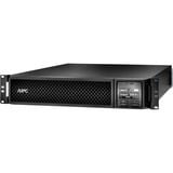 APC Smart-UPS On-Line 2200VA noodstroomvoeding Zwart, 8x C13, 2x C19 uitgang, rackmountable, 2U, SRT2200RMXLI